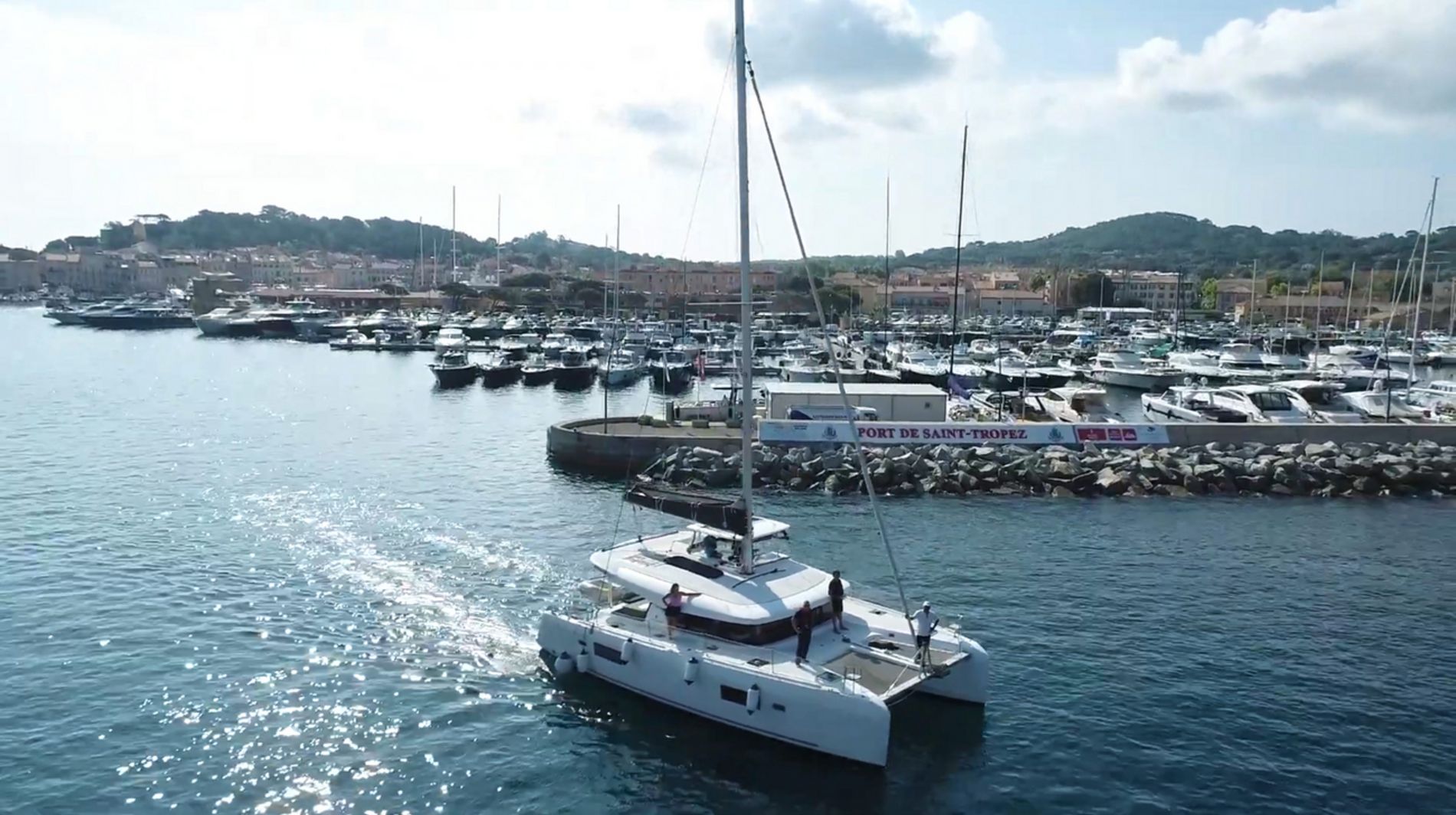 French Riviera tour by Alain Cyr with our Lagoon 42