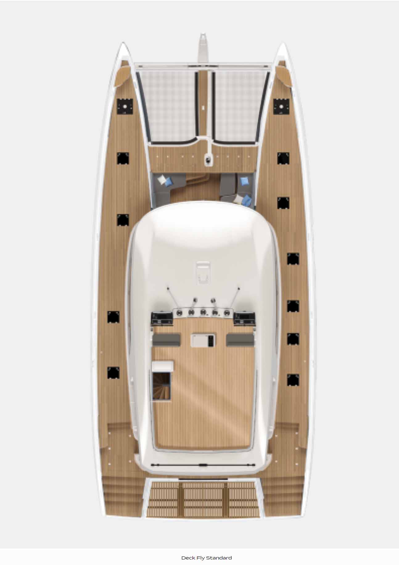 LAGOON SEVENTY 7 - DECK FLY STANDARD